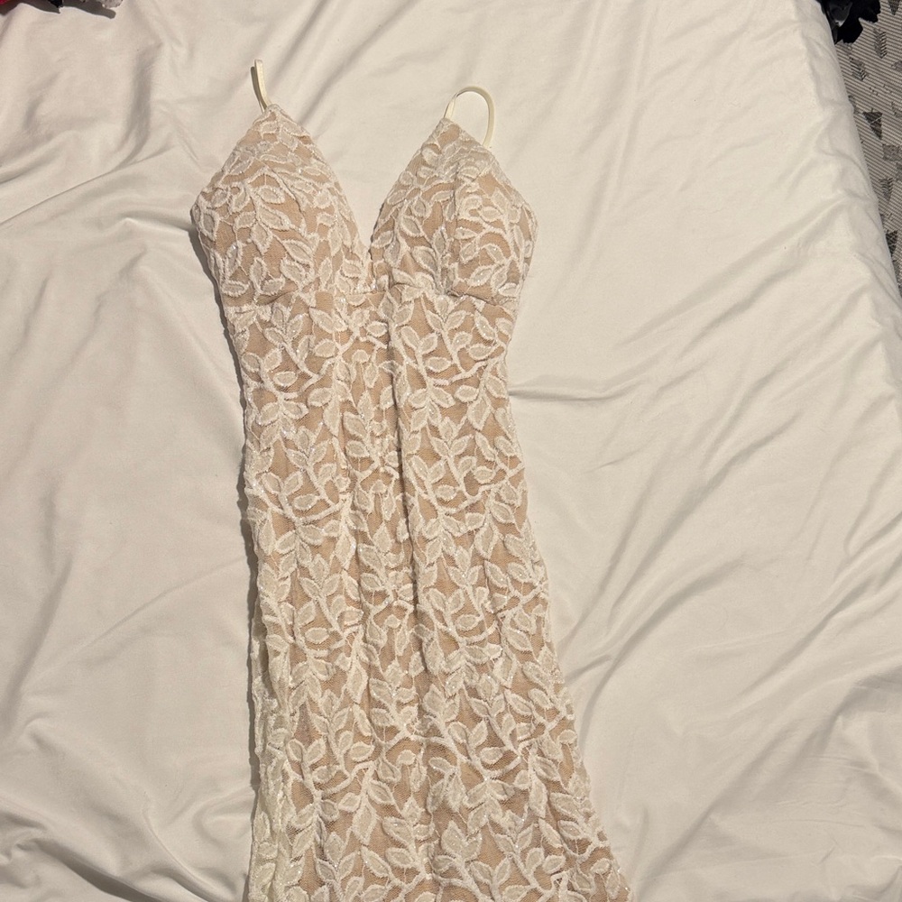 Windsor Cream Lace Dress